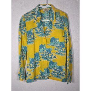 Womens Design Thia Bandkok Button Down Top Button Down Size 12